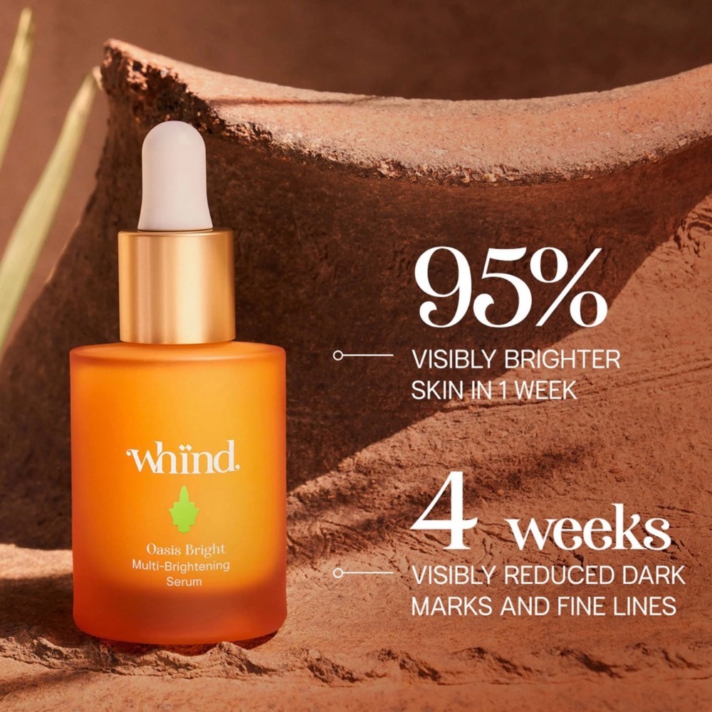NEW [Whind] Oasis Bright Hydrating Triple Brightening Vitamin C Serum 30 ml - Picture 4 of 14